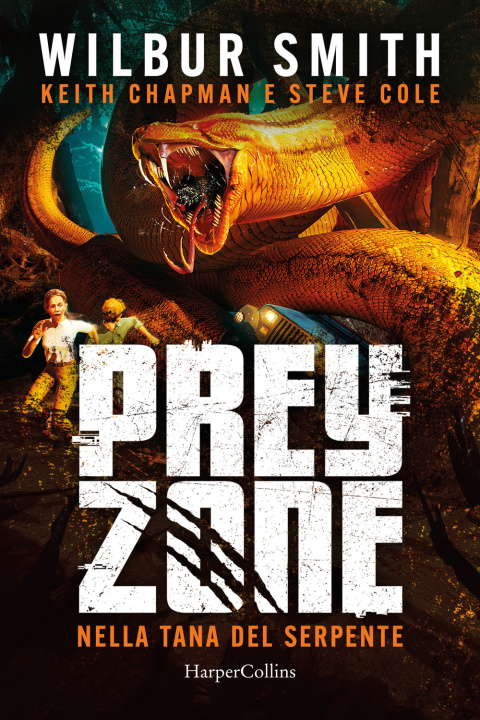 Boek Nella tana del serpente. Prey zone Wilbur Smith