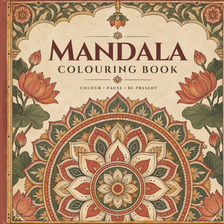Livro Mandala Crystaltidee Studio