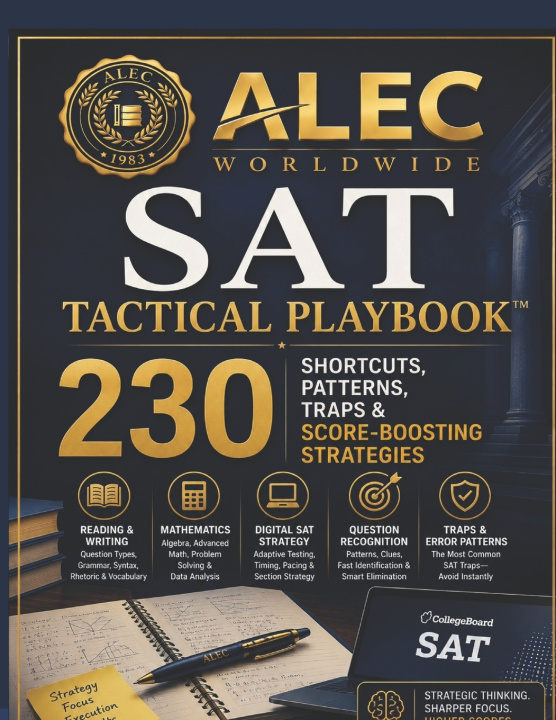 Buch ALEC SAT TACTICAL PLAYBOOK™ Konstantine Onapolous Ph.D.