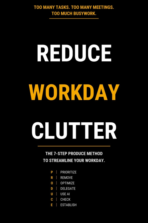 Könyv Reduce Workday Clutter Jay Lindley