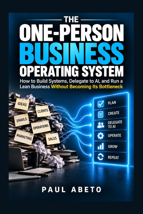 Książka The One-Person Business Operating System Paul Abeto
