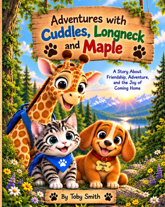 Könyv Adventures with cuddles longneck and maple Toby Smith