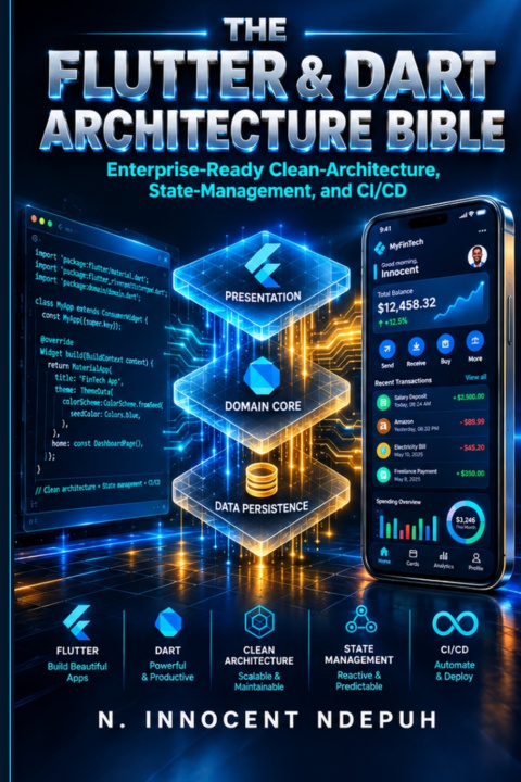 Book The Flutter & Dart Architecture Bible N. INNOCENT NDEPUH