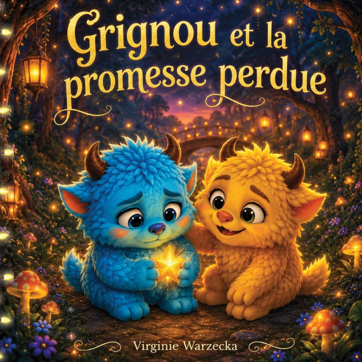 Libro Grignou et la promesse perdue Virginie Warzecka