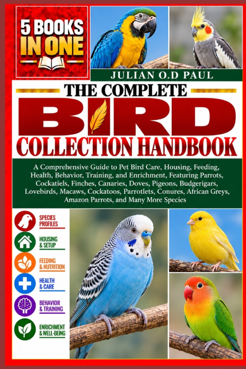 Buch THE COMPLETE BIRD COLLECTION HANDBOOK - 5 BOOKS IN 1 JULIAN O.D PAUL