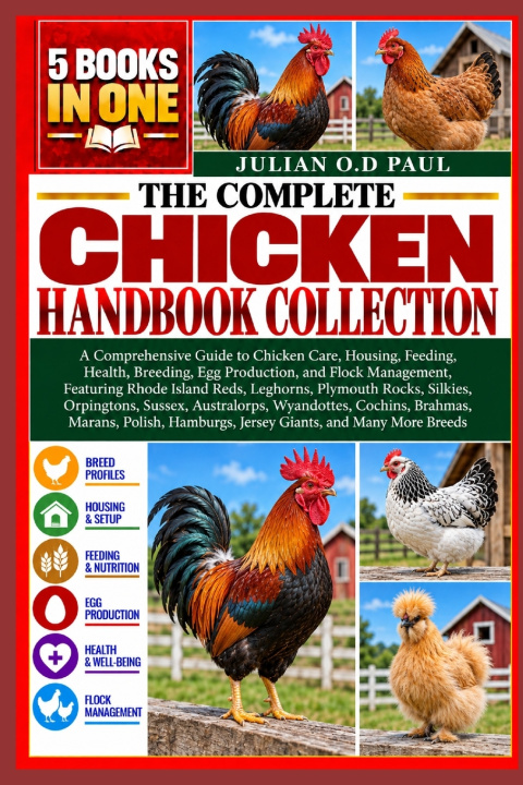 Libro THE COMPLETE CHICKEN HANDBOOK COLLECTION - 5 BOOKS IN 1 JULIAN O.D PAUL