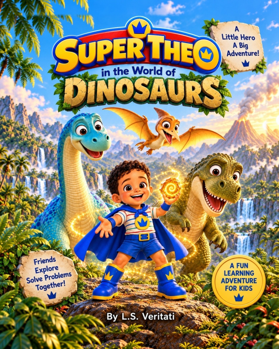 Книга Super Theo in the World of Dinosaurs L.S. Veritati