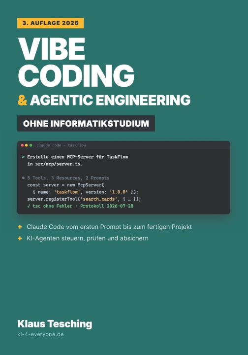 Könyv Vibe Coding & Agentic Engineering Klaus Tesching