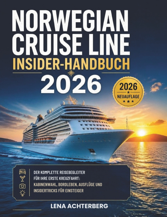Boek NORWEGIAN CRUISE LINE INSIDER-HANDBUCH 2026 Lena Achterberg