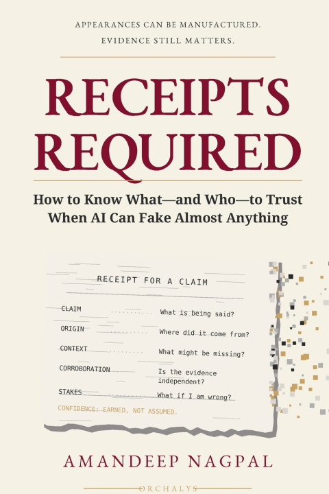 Книга RECEIPTS REQUIRED Amandeep Nagpal
