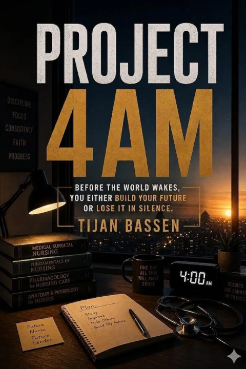 Kniha PROJECT 4AM Tijan Bassen
