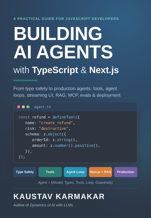 Libro BUILDING AI AGENTS WITH TYPESCRIPT AND NEXT.JS KAUSTAV KARMAKAR