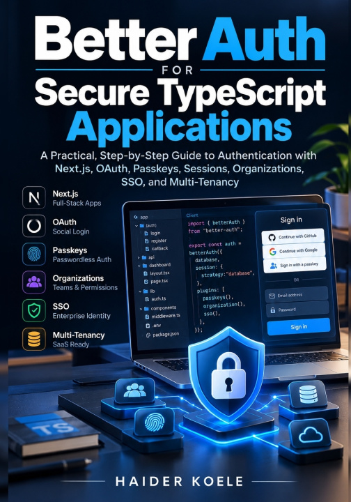 Libro Better Auth for Secure TypeScript Applications Haider Koele