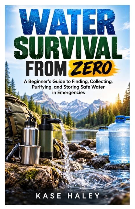 Book WATER SURVIVAL FROM ZERO Kase Haley