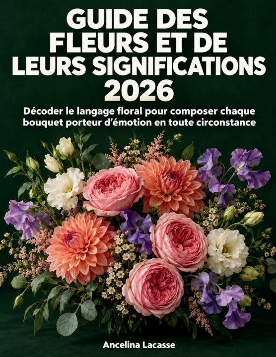 Book Guide des fleurs et de leurs significations 2026 Ancelina Lacasse