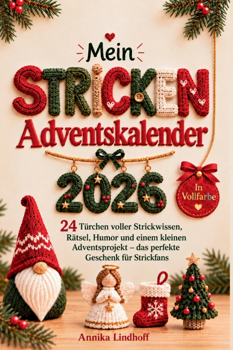 Βιβλίο Mein Stricken-Adventskalender 2026 Annika Lindhoff