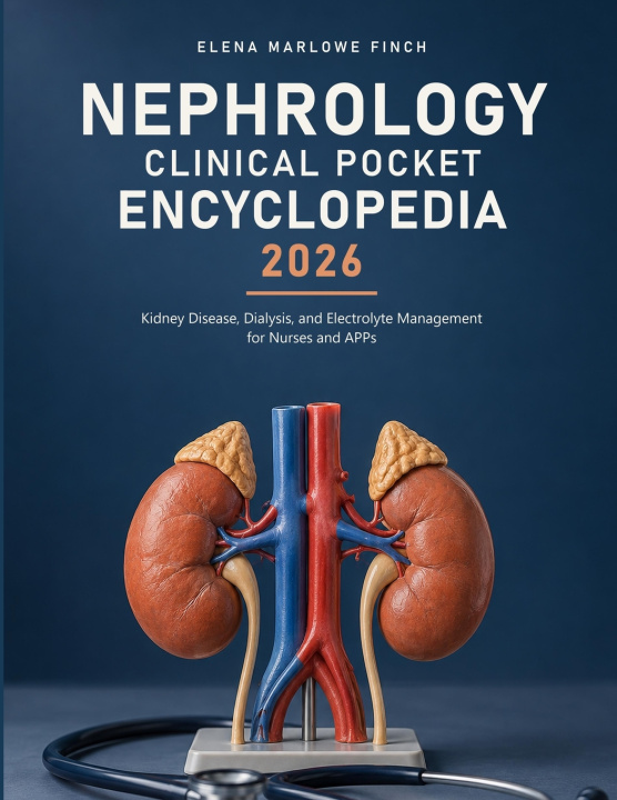 Livro Nephrology Clinical Pocket Encyclopedia 2026 Elena Marlowe Finch