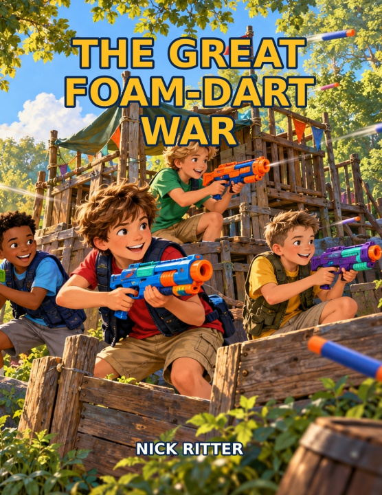 Könyv The Great Foam Dart War Nick Ritter