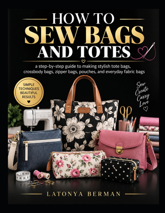 Knjiga HOW TO SEW BAGS AND TOTES Latonya Berman