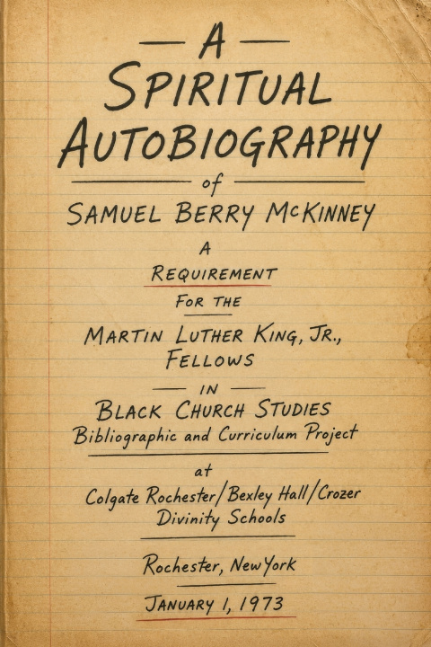 Libro A Spiritual Autobiography Rev. Samuel Berry McKinney