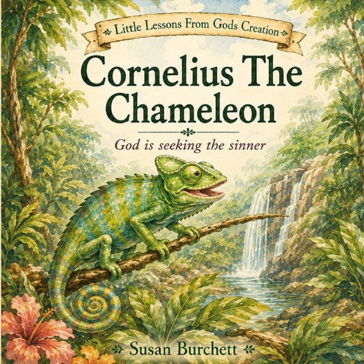 Knjiga Cornelius The Chameleon Susan Burchett