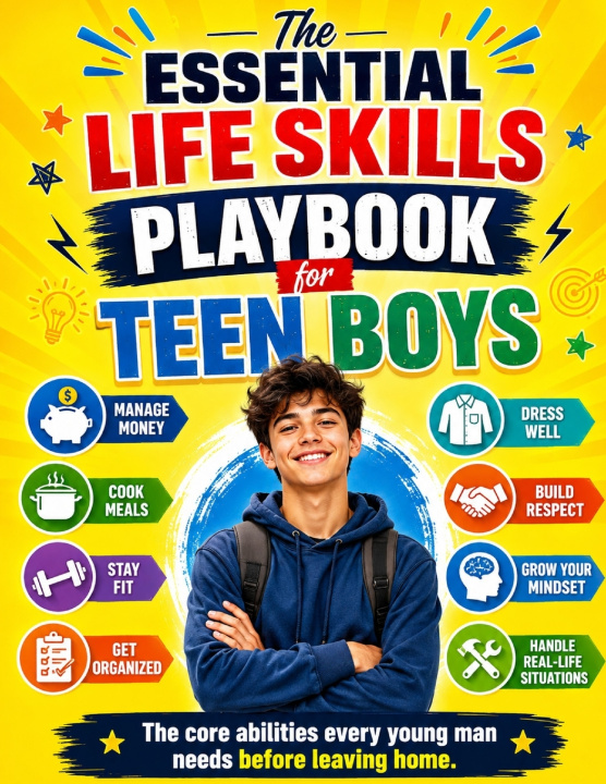 Boek The Essential Life Skills Playbook for Teen Boys Ken Smart
