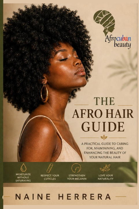 Książka THE AFRO HAIR GUIDE Naine Hererra