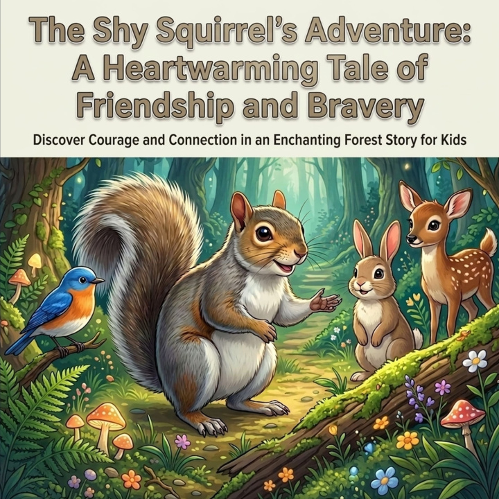 Book The Shy Squirrel's Adventure Debbie Jones