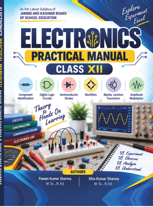 Könyv ELECTRONICS PRACTICAL MANUAL CLASS XII Pawan Kumar Sharma