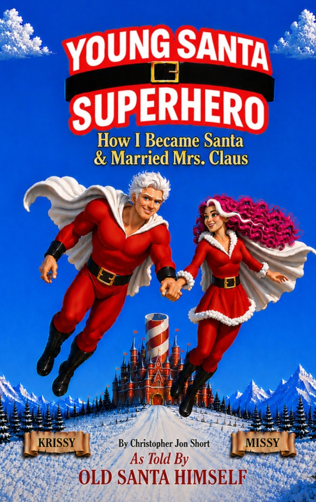 Book Young Santa Superhero Christopher Jon Short
