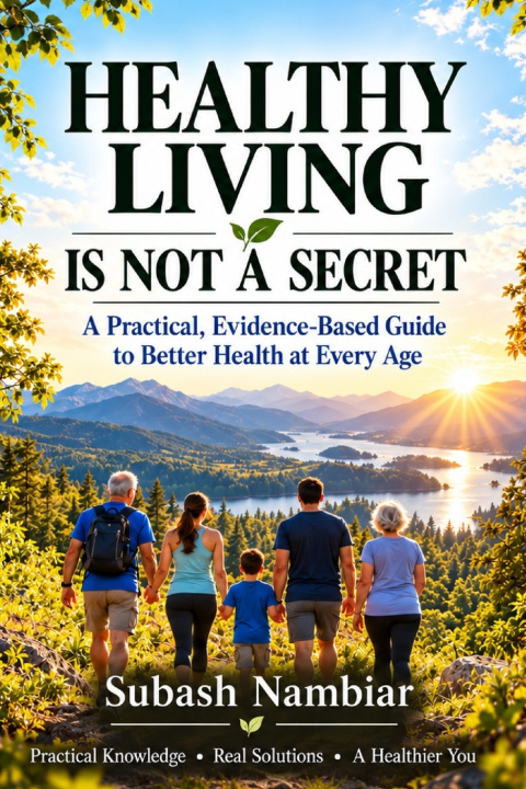 Kniha Healthy Living Is Not A Secret Subash Nambiar