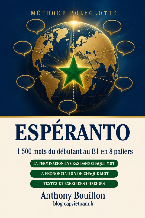 Book Espéranto - Méthode polyglotte Anthony Bouillon