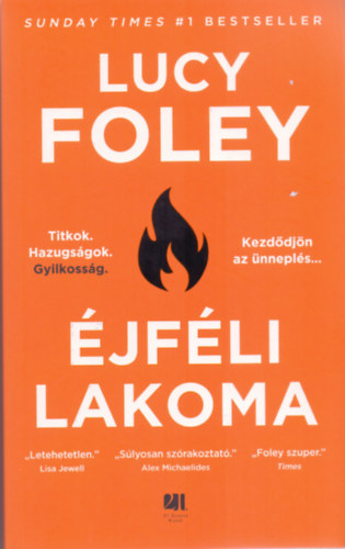 Book Éjféli lakoma Foley Lucy