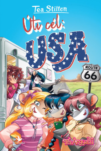 Book Úti cél: USA Tea Stilton