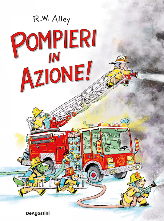 Livro Pompieri, in azione! R.W. Alley
