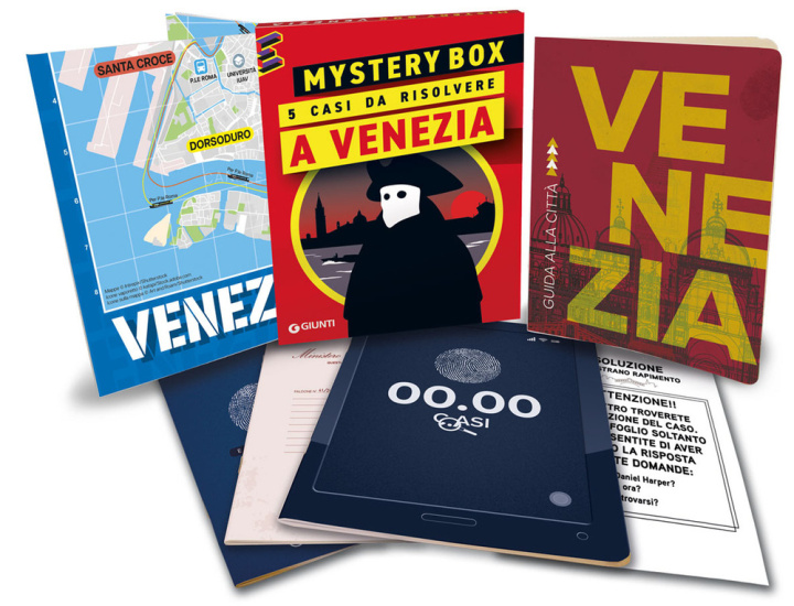 Boek 5 casi da risolvere a Venezia. Mystery box Sara Marconi