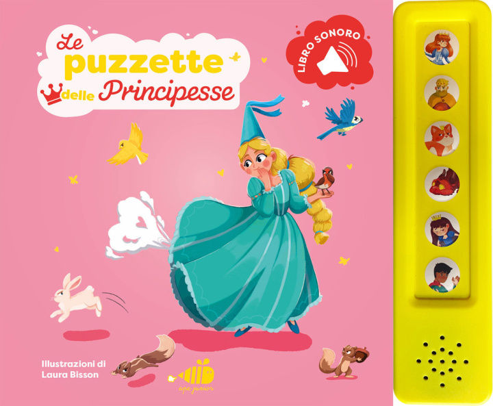 Livro puzzette delle principesse. Libro sonoro 