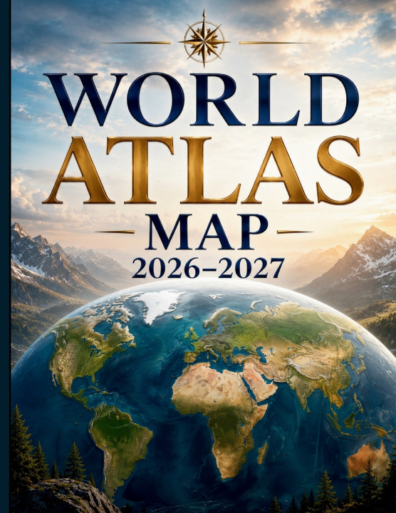 Knjiga World Atlas Map book 2026-2027 Yul Barry