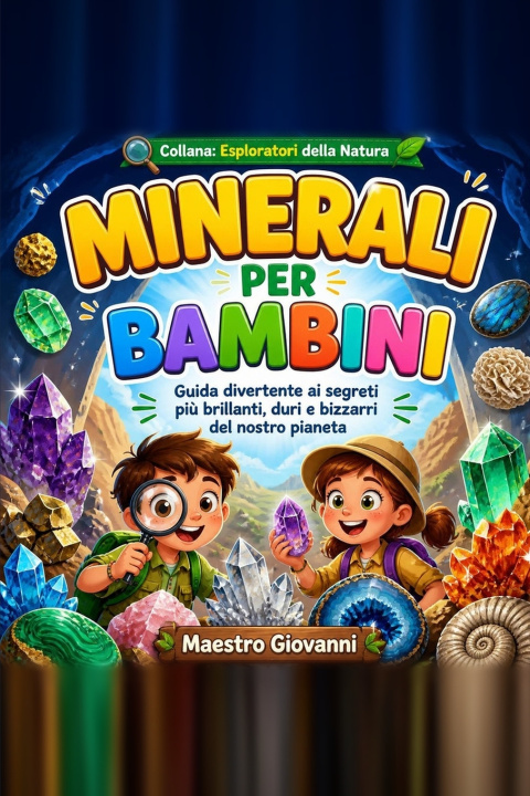 Könyv Minerali per Bambini Maestro Giovanni