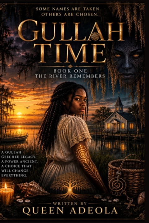 Livro Gullah Time Queen Adeola