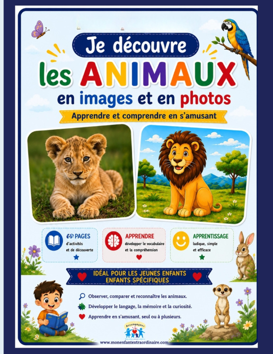 Kniha Je découvre les animaux en images et en photos Laurence Désirée BUGNET