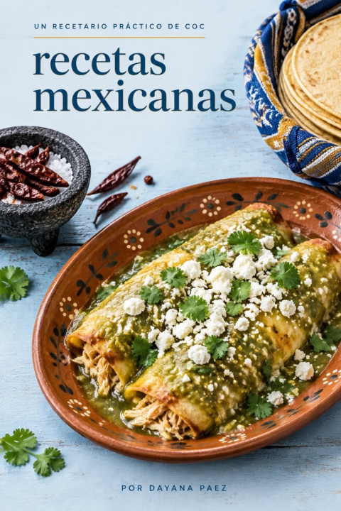 Livro recetas mexicanas Dayana Paez