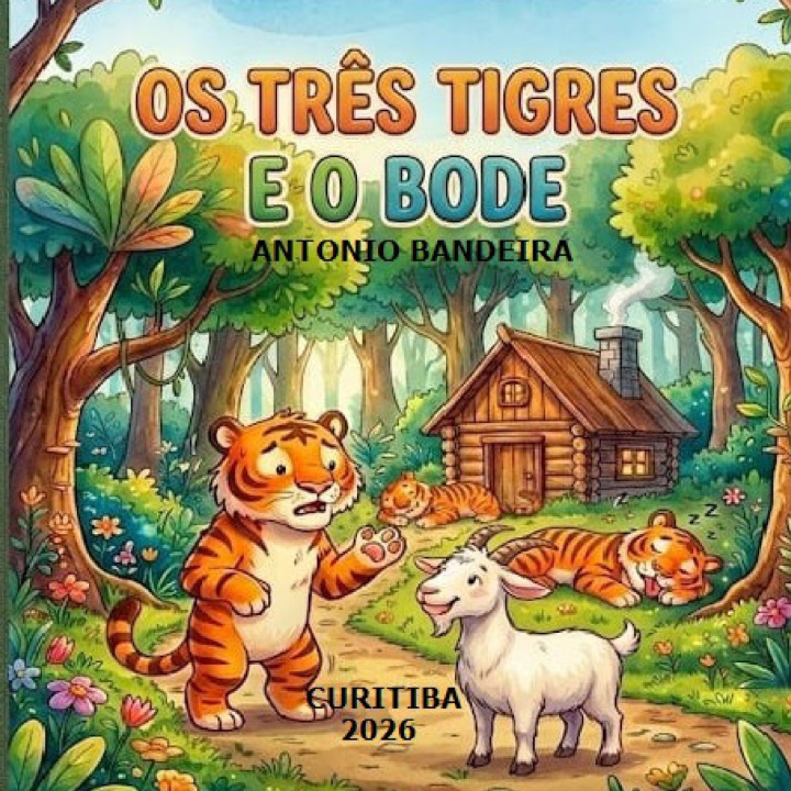 Kniha OS TRÊS TIGRES E O BODE ANTONIO BANDEIRA