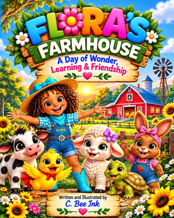 Livro Flora's Farmhouse C. Bee Ink