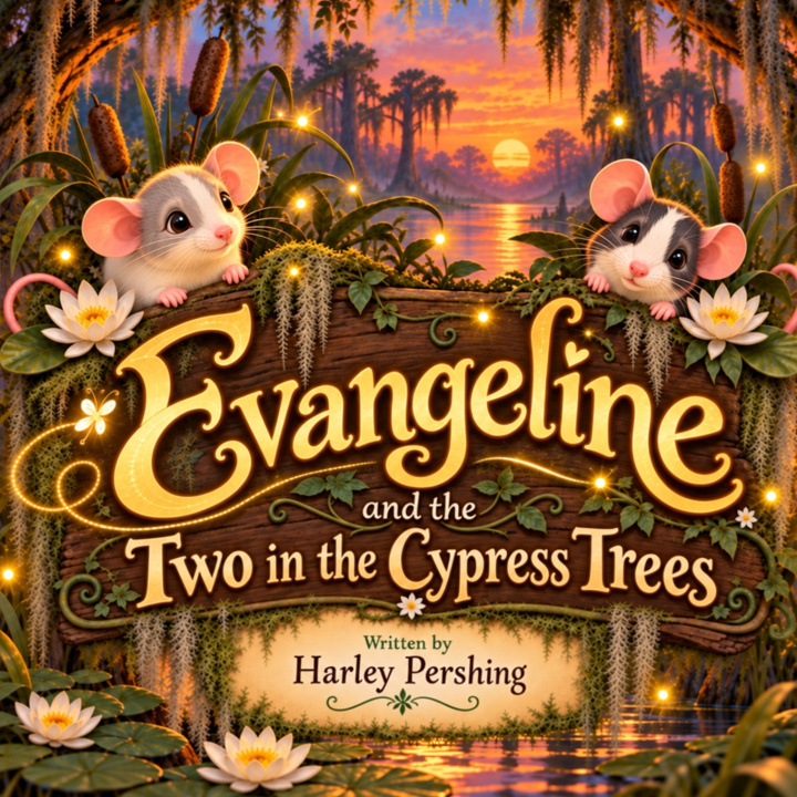 Libro Evangeline and the Two in the Cypress Trees Harley Pershing