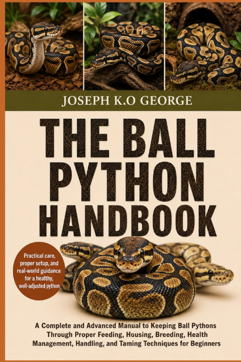 Libro THE BALL PYTHON HANDBOOK JOSEPH K.O GEORGE