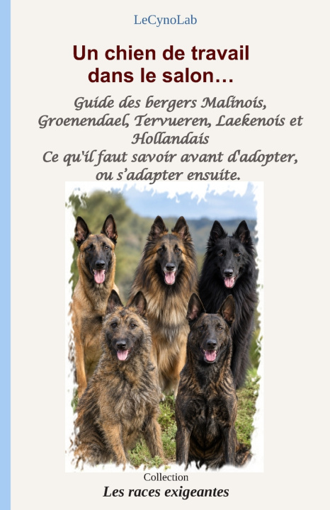 Boek Un chien de travail dans le salon LeCynoLab