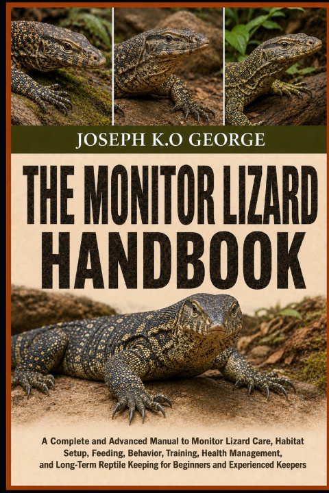 Boek THE MONITOR LIZARD HANDBOOK JOSEPH K.O GEORGE