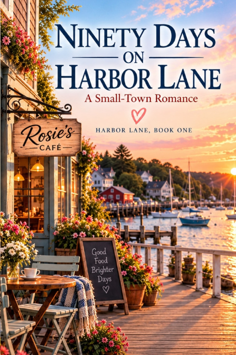 Книга NINETY DAYS ON HARBOR LANE Ethan Caldwell