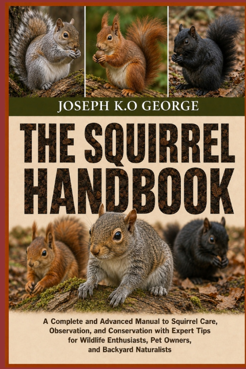 Livro THE SQUIRREL HANDBOOK JOSEPH K.O GEORGE